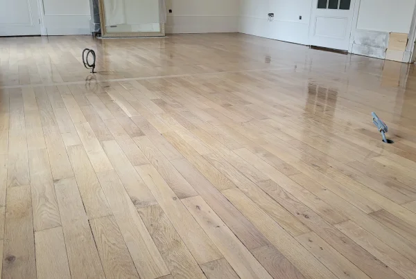 Ponçage et vitrification finition iceberg 2